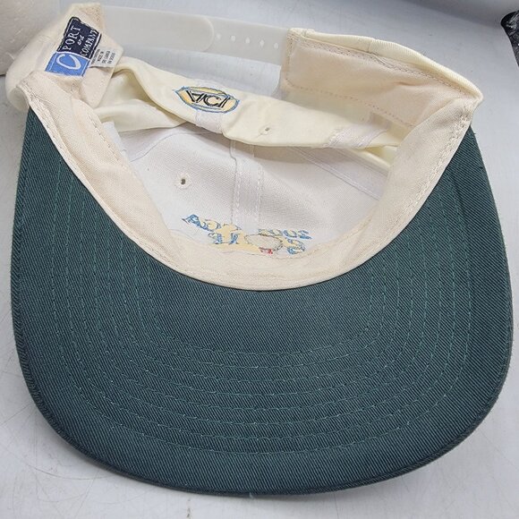 Vintage 2002 CGA Golf Classic Adults White Adjustable Hat Cap Athletic Summer - Picture 8 of 9